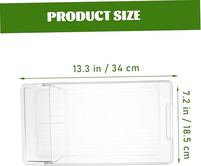 Rolling Can Organizer for Refrigerator Drink Pusher for Fridge Drink Dispenser