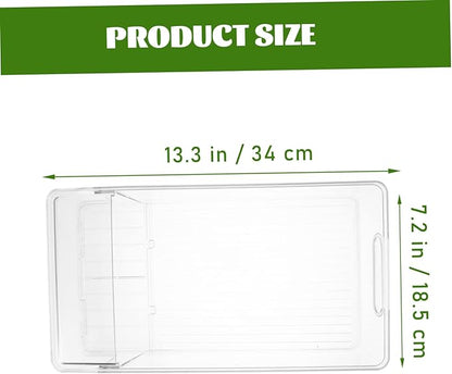 Rolling Can Organizer for Refrigerator Drink Pusher for Fridge Drink Dispenser
