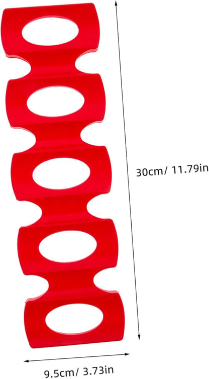 2pcs Can Beverage Beer Rack Silicone Beer Pad Organiser Drink Holder Fridge Organizer for Bar