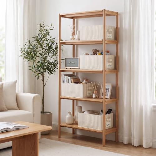 StorageWorks Closet Shelf Organizer Bins with Divider, 9¾"Lx16 Wx6¾H - Image 4