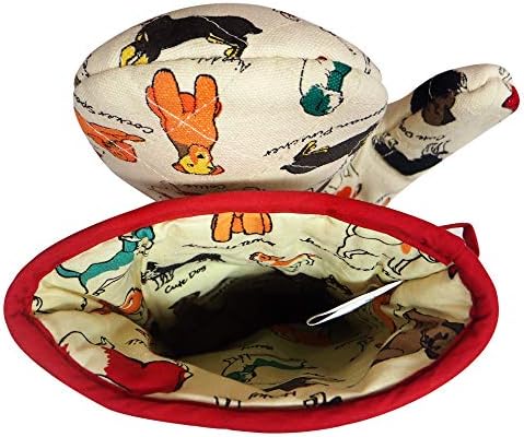 Oven Mitts Cotton Fashion Cute Dog Design 1 Pair - Image 4