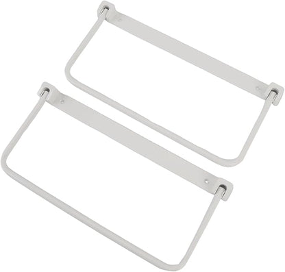 Foldable RV Shoe Rack, Alumiun Alloy Hanging Shoe Storage Shelf for Motorhome Yacht, Wall Mounted Shoe Organizer for RV with Installation Screws, Fitment for RV, Travel Trailer,