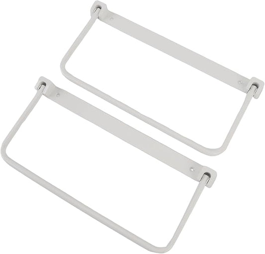 Foldable RV Shoe Rack, Alumiun Alloy Hanging Shoe Storage Shelf for Motorhome Yacht, Wall Mounted Shoe Organizer for RV with Installation Screws, Fitment for RV, Travel Trailer,