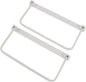 Foldable RV Shoe Rack, Alumiun Alloy Hanging Shoe Storage Shelf for Motorhome Yacht, Wall Mounted Shoe Organizer for RV with Installation Screws, Fitment for RV, Travel Trailer,