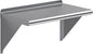 AmGood 14 in. x 24 in. Stainless Steel Wall Shelf | NSF | Metal Shelving | Garage, Laundry, Storage, Utility Room | Restaurant, Commercial Kitchen