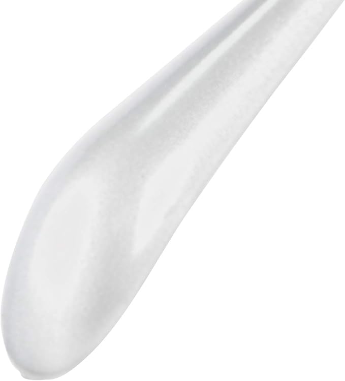 Mawa by Reston Lloyd BodyForm Series Non-Slip Space Saving Clothes Hanger with 2 Clips for Pants or Skirts, Style 42/LK, Set of 5, White