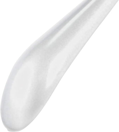 Mawa by Reston Lloyd BodyForm Series Non-Slip Space-Saving Clothes Hanger with Bar For Pants, 16 1/2", Style 42/LS, Set of 2, White