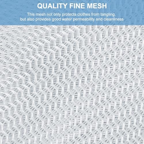 BAGAIL Laundry Bags Mesh Wash Bag for Intimates Lingerie and Delicates, 3Pcs(1S,1M,1L) - Image 5