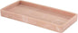 Nicole Miller - Vanity Tray, Resin Countertop Accessories, Dorm Room Essentials (Kendall Collection, Clay)