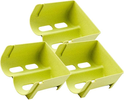 Garneck 3pcs Beer Storage Rack Soda Can Dispenser Plastic Beer Organizer Kitchen Storage Organizer Fridge Bottle Holder
