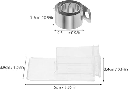 Universal Drink Dispenser Pusher Accessory Auto Pusher for Shelf Soda Can Organizer Refrigerator Sturdy Material Easy to Arrange