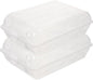 SOLUSTRE 2pcs Thicken Plastic Shoe Storage Box Decorative Box Stackable for Men Women Style