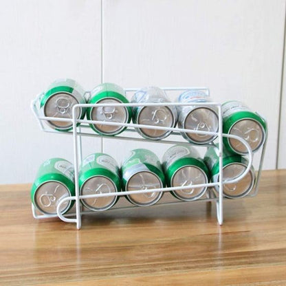 2Pcs Storage Rack - Can Dispenser - Storage Rack