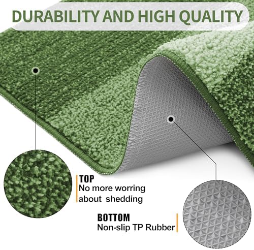 Kitinjoy Indoor Outdoor Door Mat, 47x20 Non-Slip Dirt Trapper Doormats - Image 3