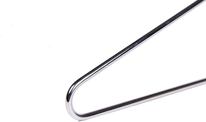 Quality Hangers 16 Pack Stainless Steel Wire Hangers - Ultra Thick 4mm Metal Hangers & Wire Coat Hangers, Seamless Non-Welded Design for Heavy-Duty Closet Organization