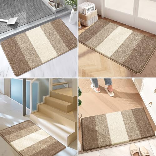 Kitinjoy Indoor Outdoor Door Mat, 48x30 Non-Slip Dirt Trapper Doormats - Image 6