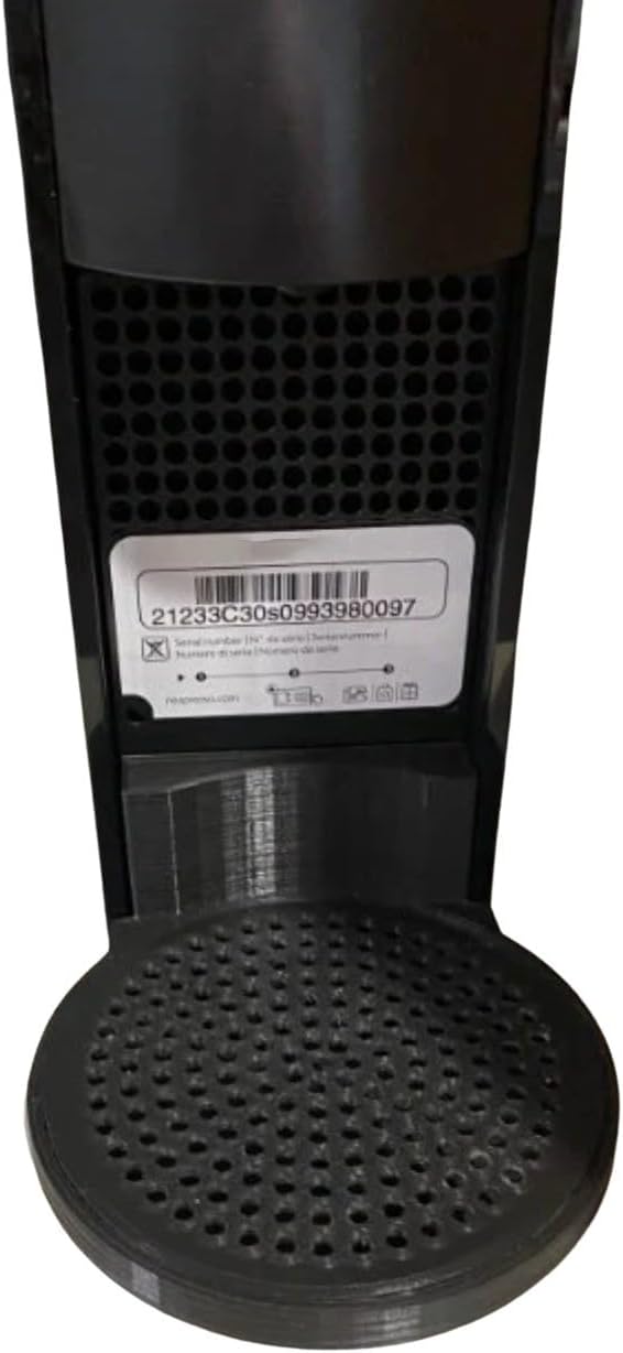 Coffee Maker Upgraded Drip Tray | Supports Breville, Krups, and Essenza Mini Plus | Large Drip Tray for larger Mugs (Orange)