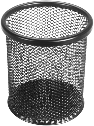 Tamaki Pen Holder Cup for Desk, Wire Mesh Pencil Cup Holder, Black by Tamaki