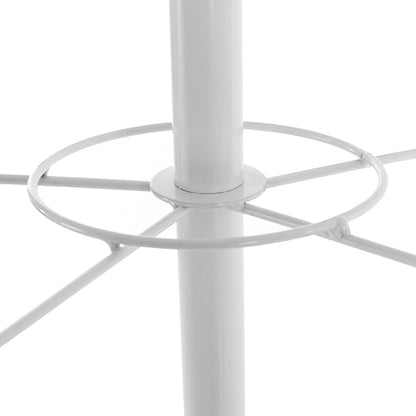 LOYALHEARTDY 7 Tier 35 Hooks Hat Rack Stand, Metal Hat Rack Hat Hangers Freestanding Hat Organizer Rack Display Stand for Wig, Cap, Baseball Hat (White)