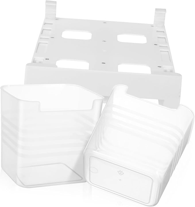 PRETYZOOM 2pcs Beverage Organizer Holder Storage Boxes for Refrigerator Containers for Organizing