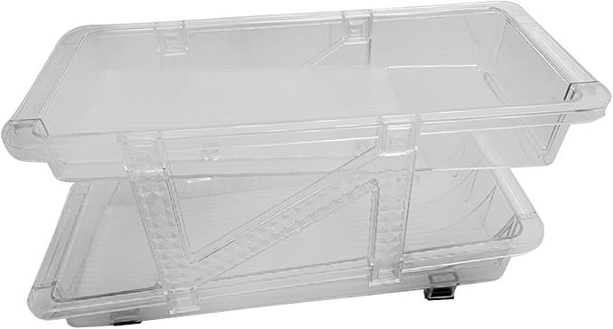 Qianly Beverage Holder Coke Can Storage Rack Transparent Organizer Expandable Beer Can Can Storage Holder for Shelf Kitchen