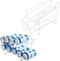 1PC Iron Soda Can Holder Portable Beer Rack Organizer for Home Kitchen Stackable Beverage Dispenser for Bar Office and Living Room Storage