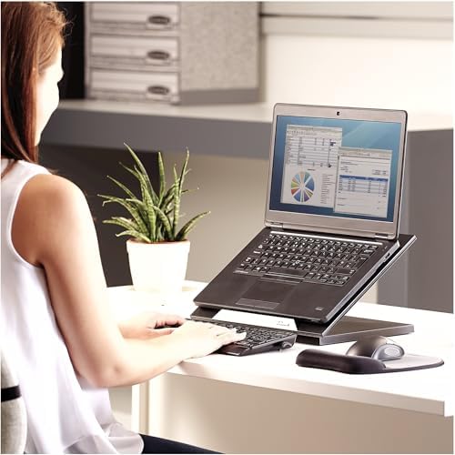 Fellowes Designer Suites Laptop Riser, Black (8038401) - Image 5