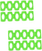 PRETYZOOM 4pcs Beverage Storage Mat Fridge Can Holder Beer Bottles Stacker Pourers for Alcohol Drink Fridge Organizer