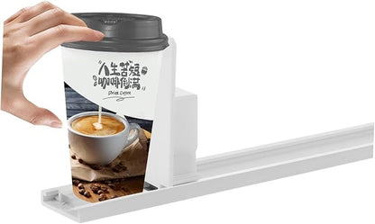 Soda Can Dispenser for Refrigerator Sleek Beverage Organizer with Versatile Design for Easy Management Supermarkets and Home Use