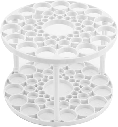 Makeup Brush Holder, 46 Slots, Make Up Brush Organizer for Vanity (1)