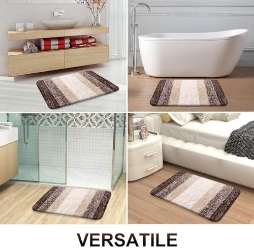 OLANLY Bathroom Runner Rug 44x24, Extra Soft Absorbent Microfiber Bath Rugs - Image 6