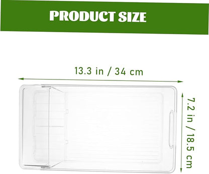 Stackable Beverage Can Organizer with Rolling Dispenser Practical Drink Storage for Fridge Countertop Pantry Easy for Soda Beer Cans