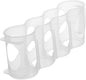 2pcs Stackable Beer Storage Crisper Baskets for Refrigerator Multi-Functional Organizer for Cans and Bottles Storage Container for Kitchen and Beverage Organization