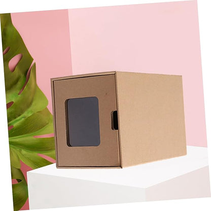 Cabilock Thickened Paper Drawer-type Shoe Storage Box for Women Stackable Organizer for High Heels and Accessories for Home Use and Closet Organization