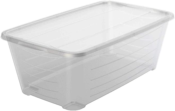 Life Story 6Q Rectangular Clear Plastic Protective Storage Shoe Box (16 Pack)