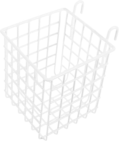 SOLUSTRE Cabinet Basket over The Door Organizer Wire Basket Storage Rack for Kitchen Bathroom Bedroom Sturdy