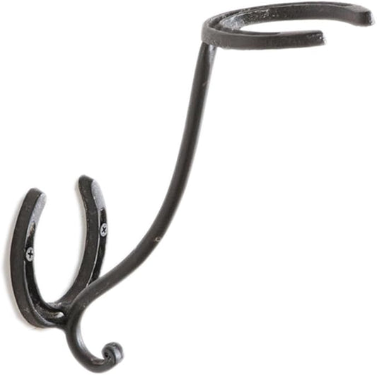 Western Horseshoe Wall Hat Rack