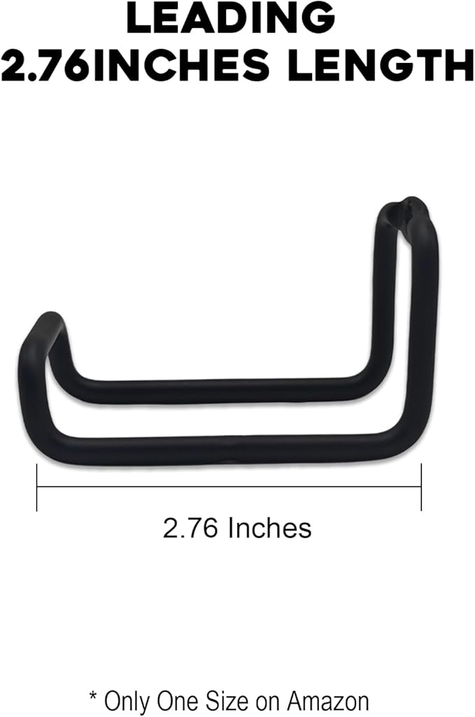 6 Pack Cowboy Hat Holder - Hat Organizer - 2.76 Inches Lift-Time Care Cowboy Rack for Wall, Heavy Duty Metal Hat Hanger Stand & Holder with Easy-to-Install Hat Hook