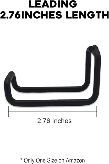 6 Pack Cowboy Hat Holder - Hat Organizer - 2.76 Inches Lift-Time Care Cowboy Rack for Wall, Heavy Duty Metal Hat Hanger Stand & Holder with Easy-to-Install Hat Hook