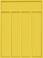 Utopia Kitchen Silverware Organizer, Bamboo Utensil Drawer Organizer for Cutlery, Utensils & Flatware (5 Compartment, Yellow) Pack of 1