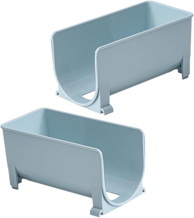 Mikinona 2pcs Kitchen Storage Rack Material Beer Can Stands Fridge Drink Organizer