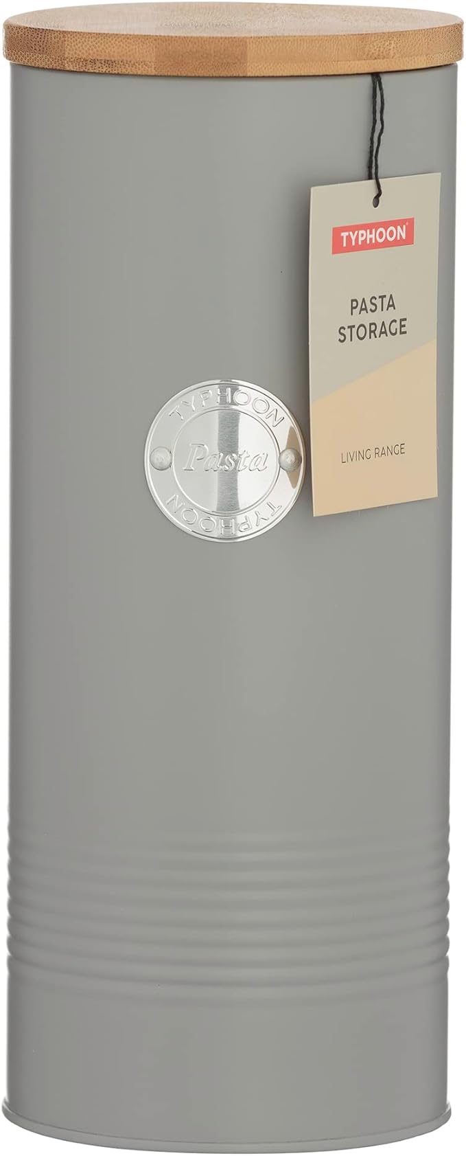 Typhoon Living Grey Pasta Storage Jar 2.5Litre