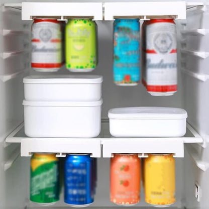 anso Can Dispenser Beer Storage Rack Refrigerator Slide Under Shelf Fridge Storage (53mm Caliber)