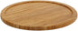 YBM Home Bamboo Wooden Non-Skid Lazy Susan Turntable Fully Rotating Pantry Cabinet