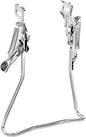 Colaxi Bike Parking Rack Steel Retro Design Bike Double Leg Stand Bicycle Rear Kickstand for Mountain Bikes Sports Adults