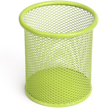 Tamaki Pen Holder Cup for Desk, Wire Mesh Pencil Cup Holder, Green by Tamaki