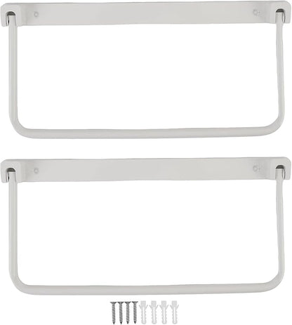 Foldable RV Shoe Rack, Alumiun Alloy Hanging Shoe Storage Shelf for Motorhome Yacht, Wall Mounted Shoe Organizer for RV with Installation Screws, Fitment for RV, Travel Trailer,