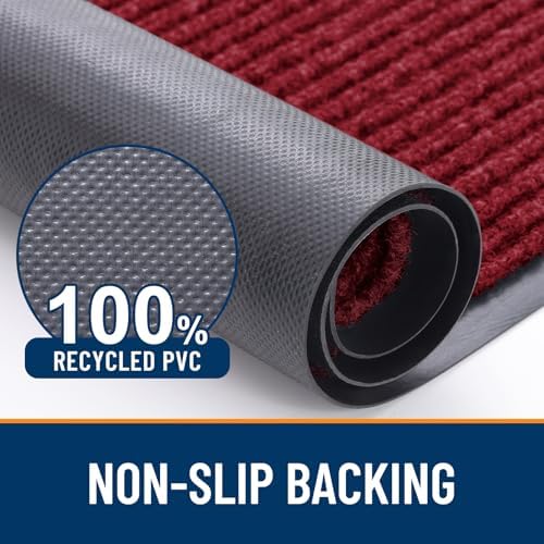 OLANLY 2-Pack Front Door Mats 33x21, Waterproof Heavy-Duty Doormats - Image 3