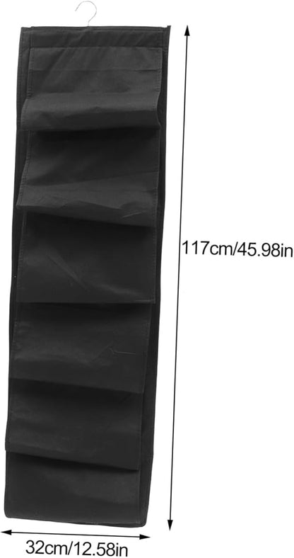 OUNONA Over The Door Hanging Storage Bag for Shoes and Underwear Organizer for Closet Space Saving Wall Mounted and Tear Resistant Design for Bedrooms and