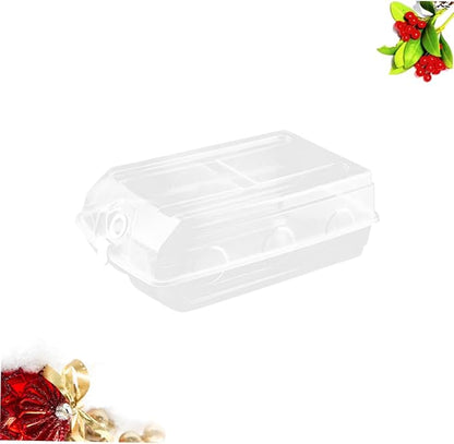 SOLUSTRE Thickened Flip Shoe Box Shoe Cube Organizer Lids Large Storage Box for Sneakers Plastic for Men Women